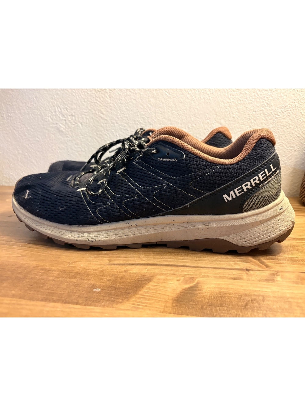 Men's Merrell Trail Running Shoes Size 13 Black and Brown